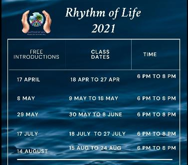 Rhythm is the dynamic beats of life. When ignored, our life leads to confusions in love and harmony. Knowledge & experience brings the rhythm back to life.