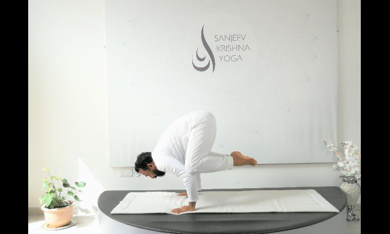 yoga posture guruji